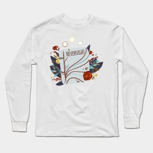 Nevernight - Graphic Illustration Long Sleeve T-Shirt